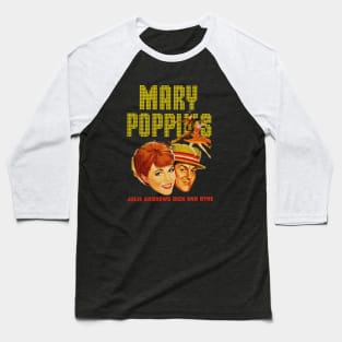 Mary poppins Shows Baseball T-Shirt